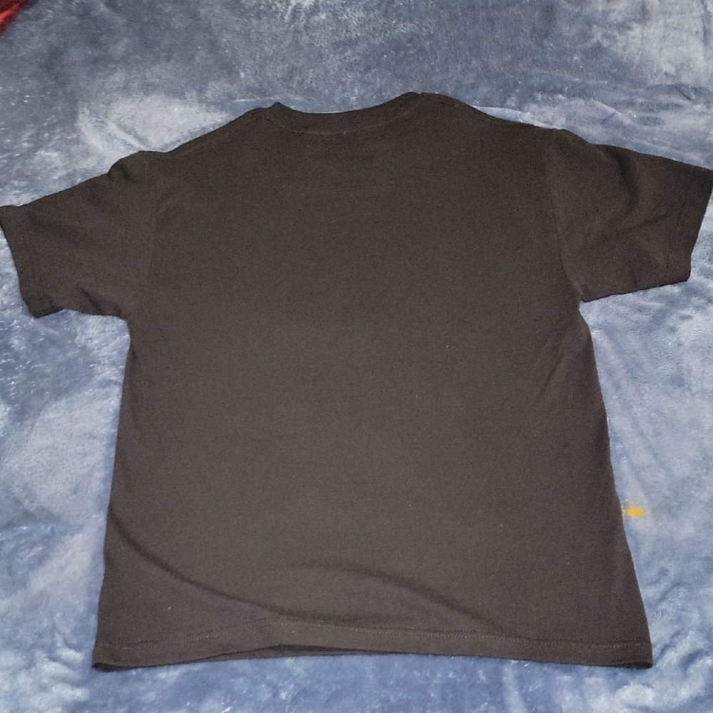 Black Graphic T-Shirt with Channel 5 Design - Picture 4 of 4
